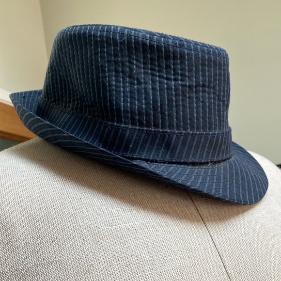 Cassell Goorin Bros striped wool fedora